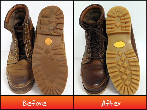 Walking Boot Repairs - Full Vibram Sole - What's The Damage?