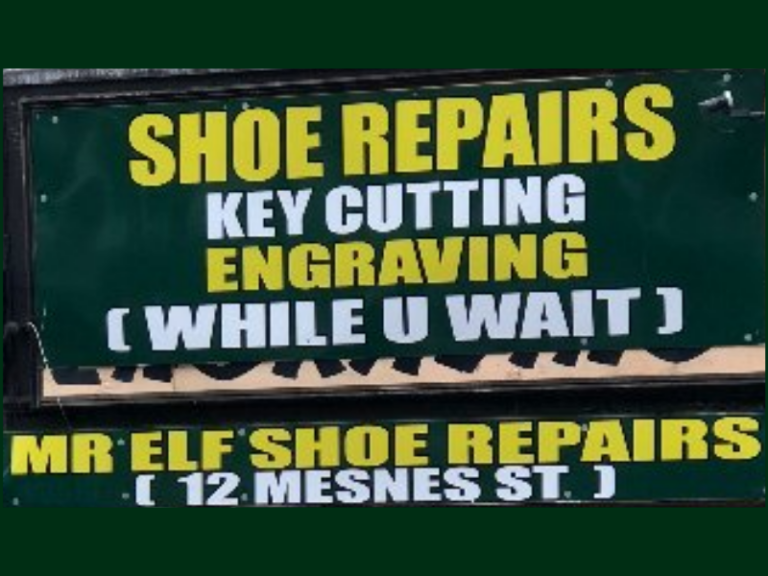 Elf 2025 shoe repair